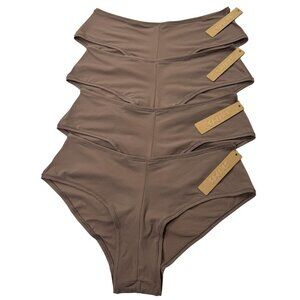 SKIMS Fits Everybody Hipster Lot of 4 Umber Medium